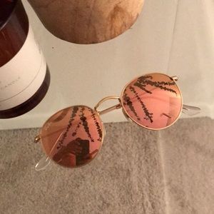 Rayban flash sunnies in copper